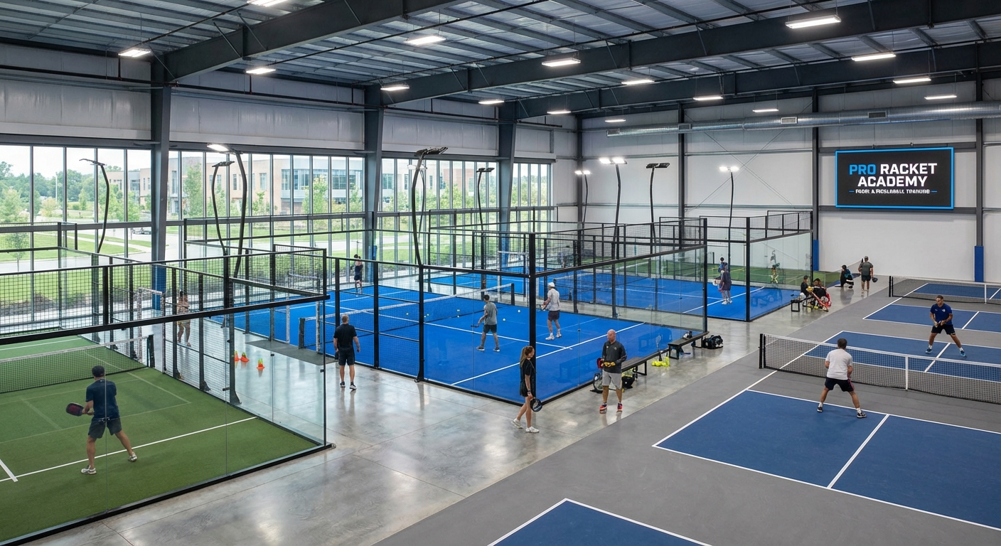 padel ball vs pickleball training
