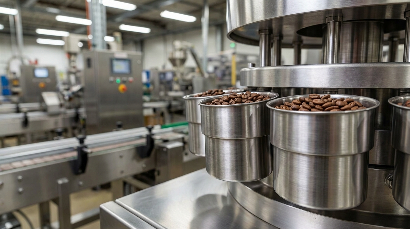 Comparison of auger and volumetric coffee dosing accuracy
