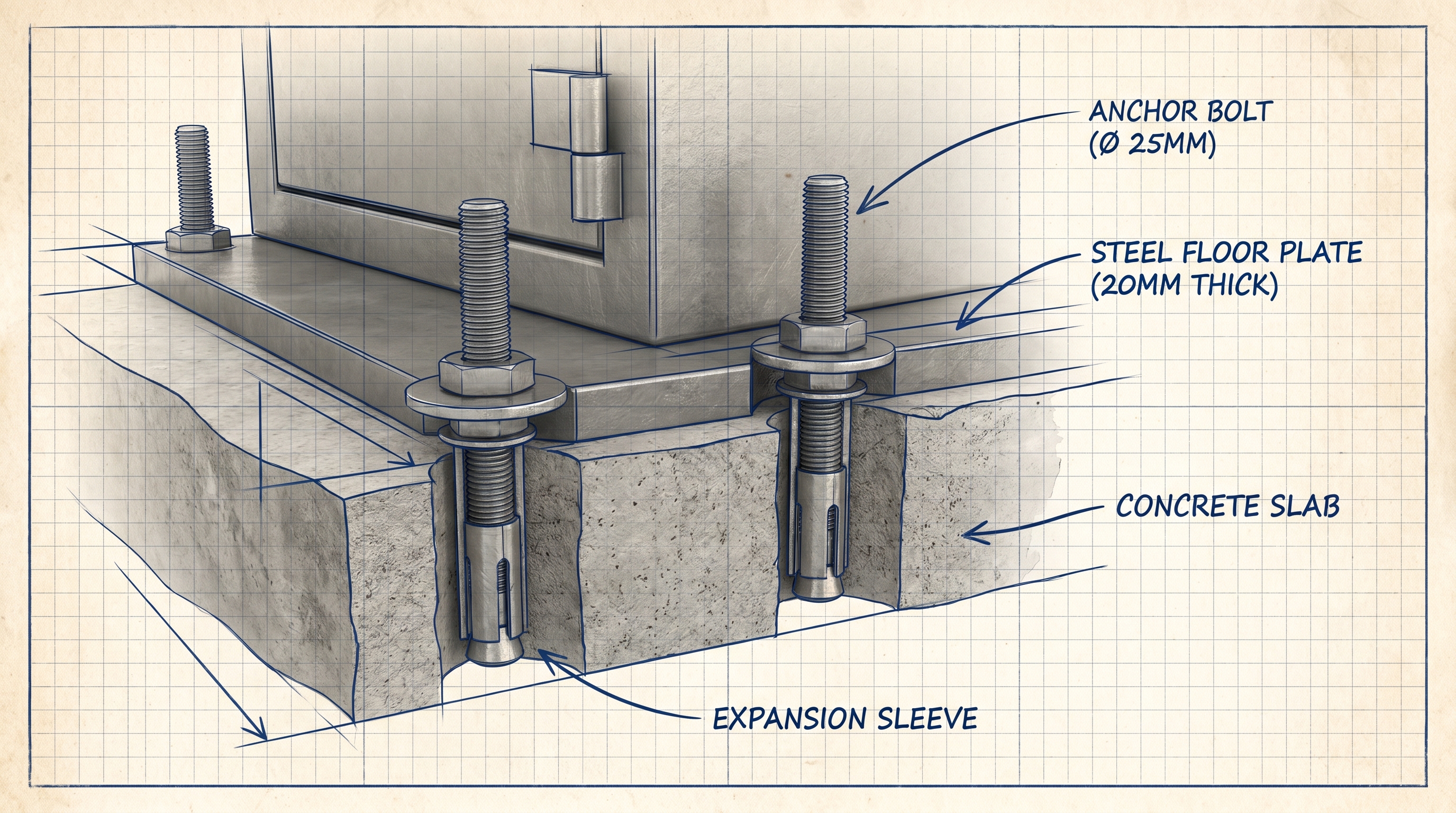 Technical Diagram (Bolting)