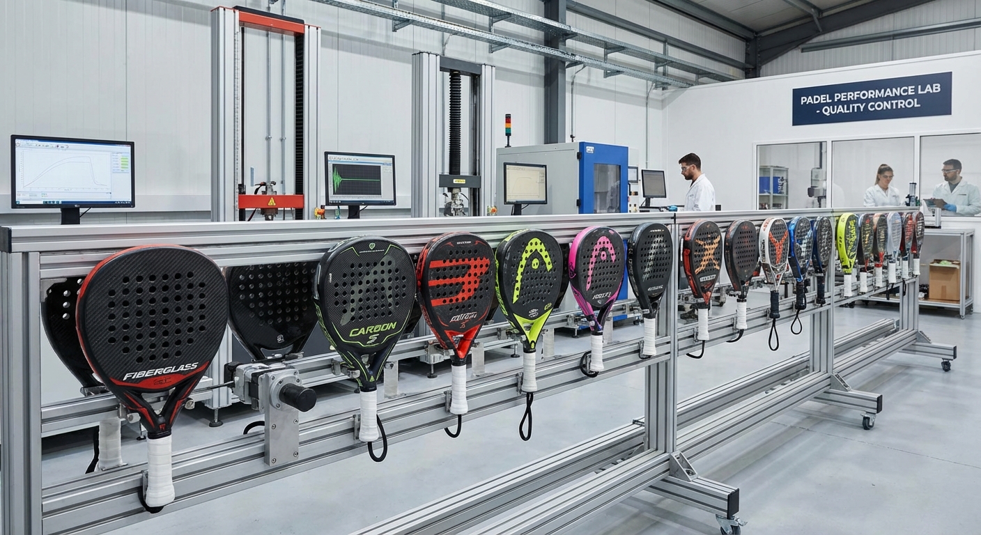 Padel Rackets Testing Facility