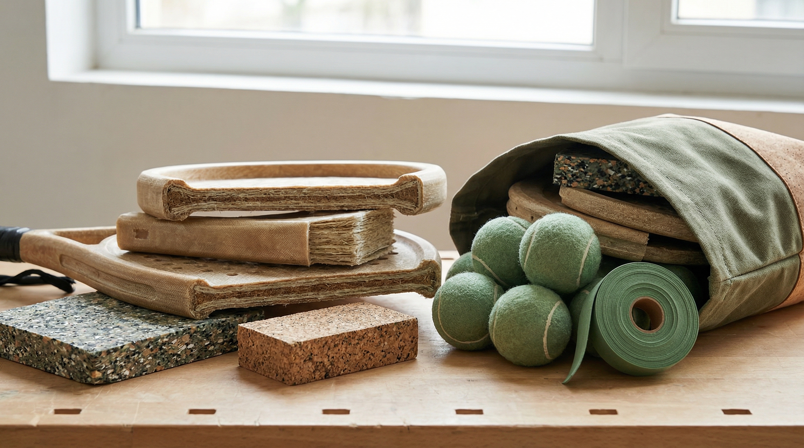 eco friendly padel equipment