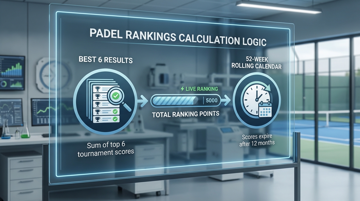 padel rankings calculation logic