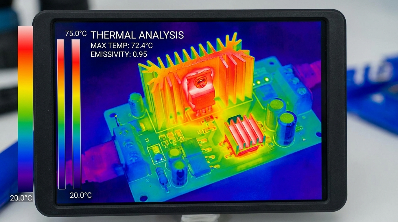Thermal Imaging Power Adapter Analysis