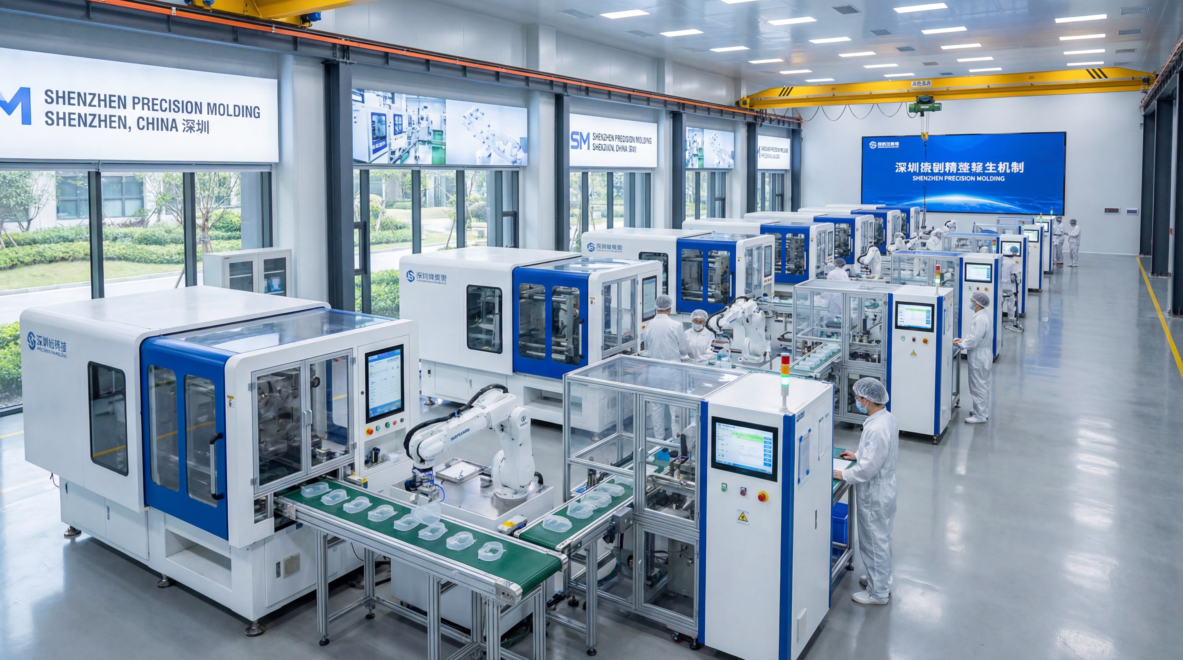 industrial silicone molding facility