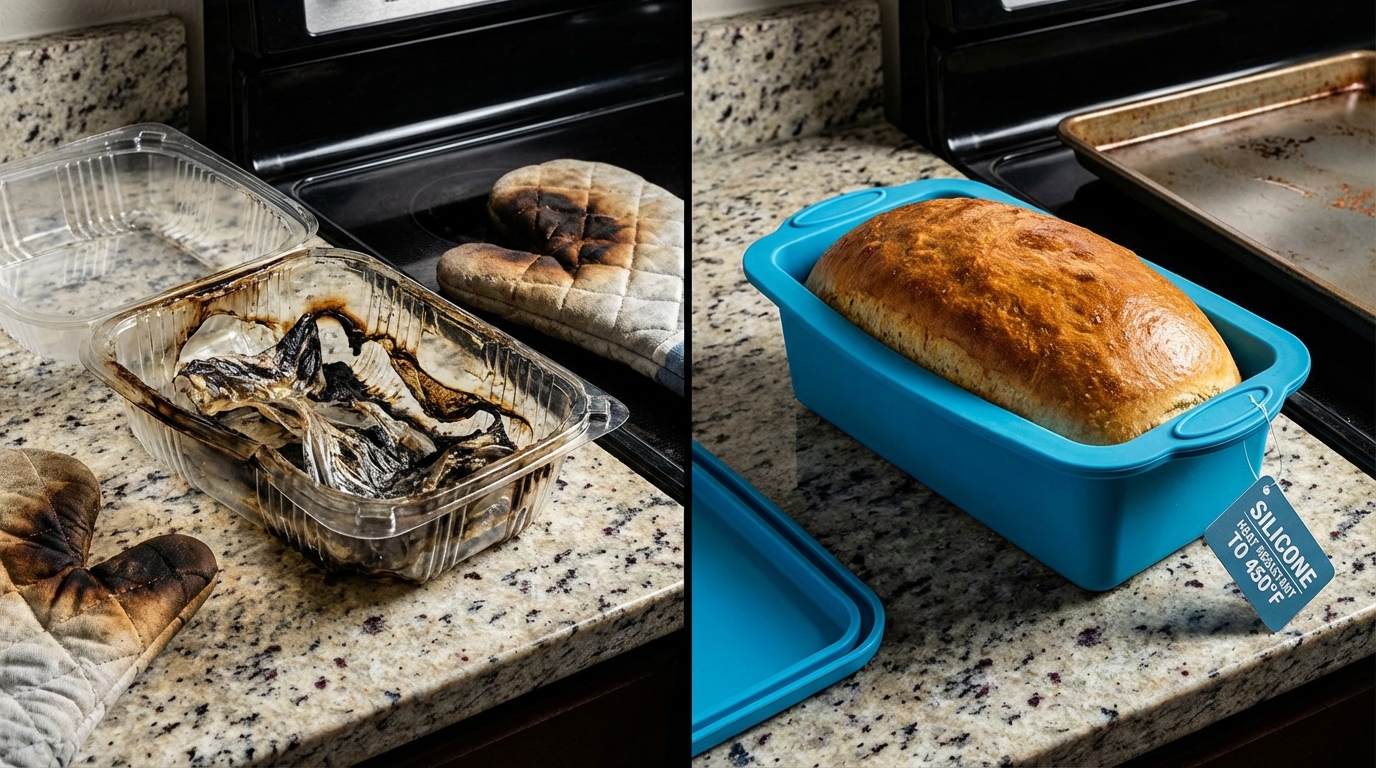 heat resistance comparison plastic silicone