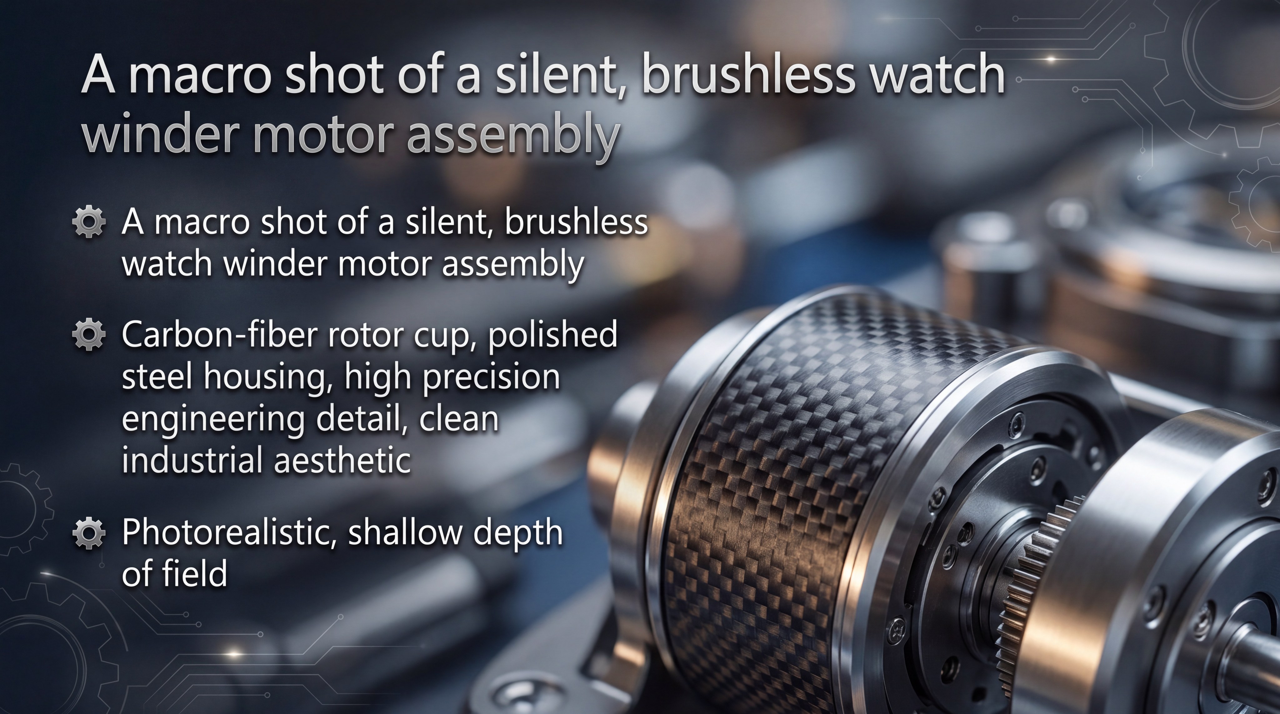 Brushless Watch Winder Motor