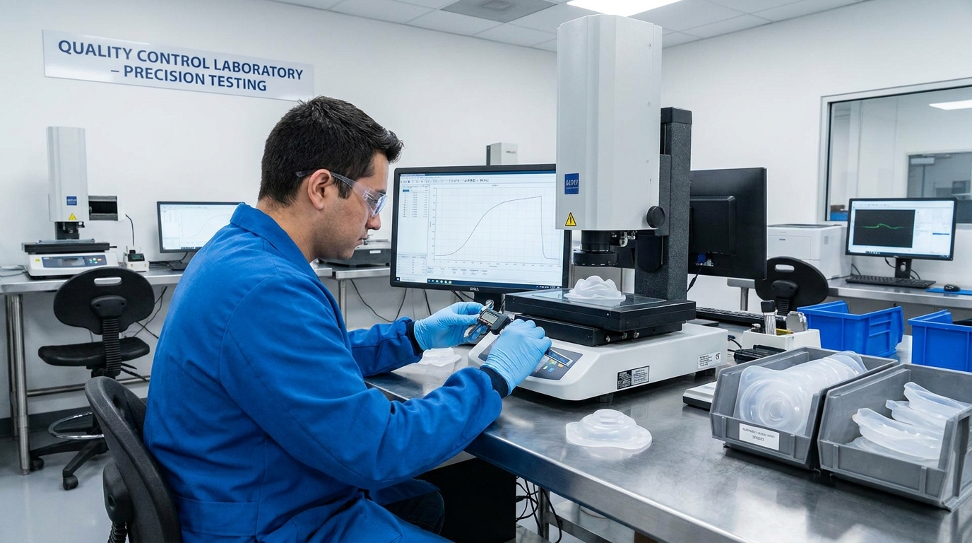 Quality control inspection lab