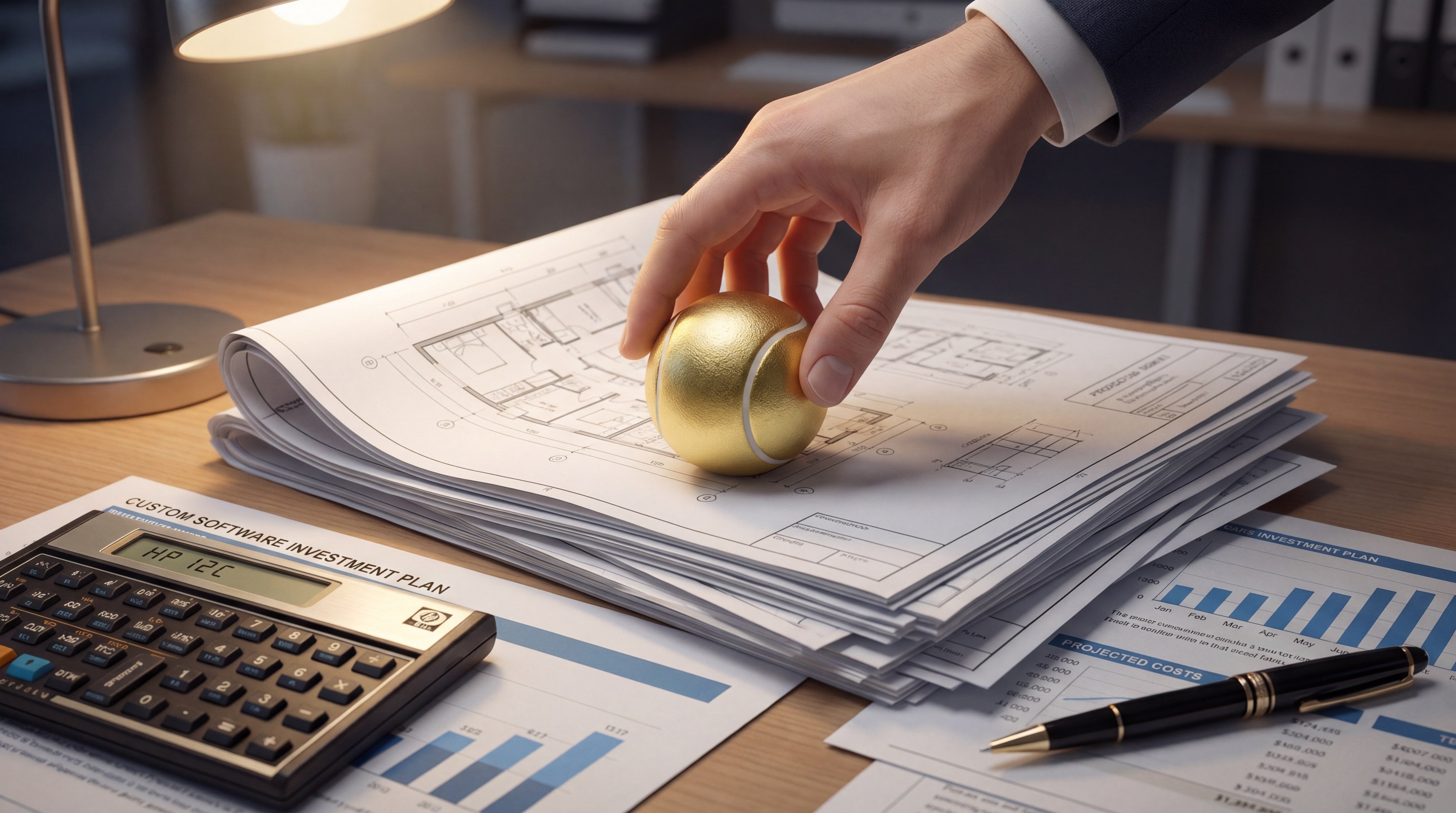 padel ball investment planning visual