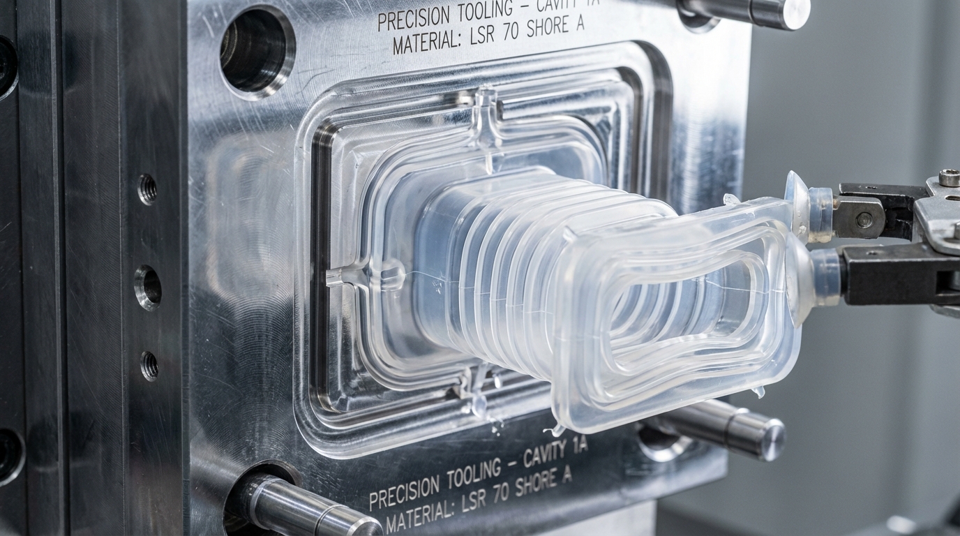 lsr mold ejection industrial