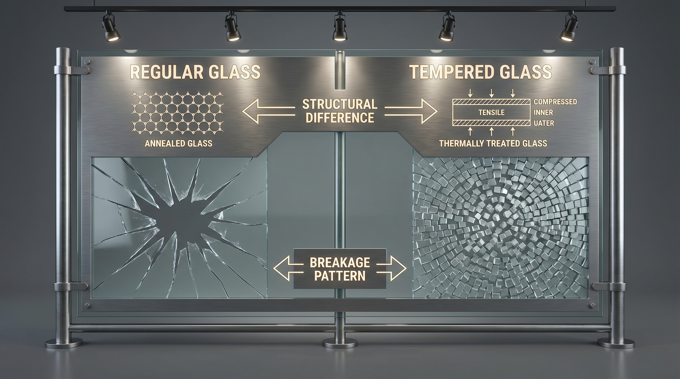 tempered vs regular glass comparison
