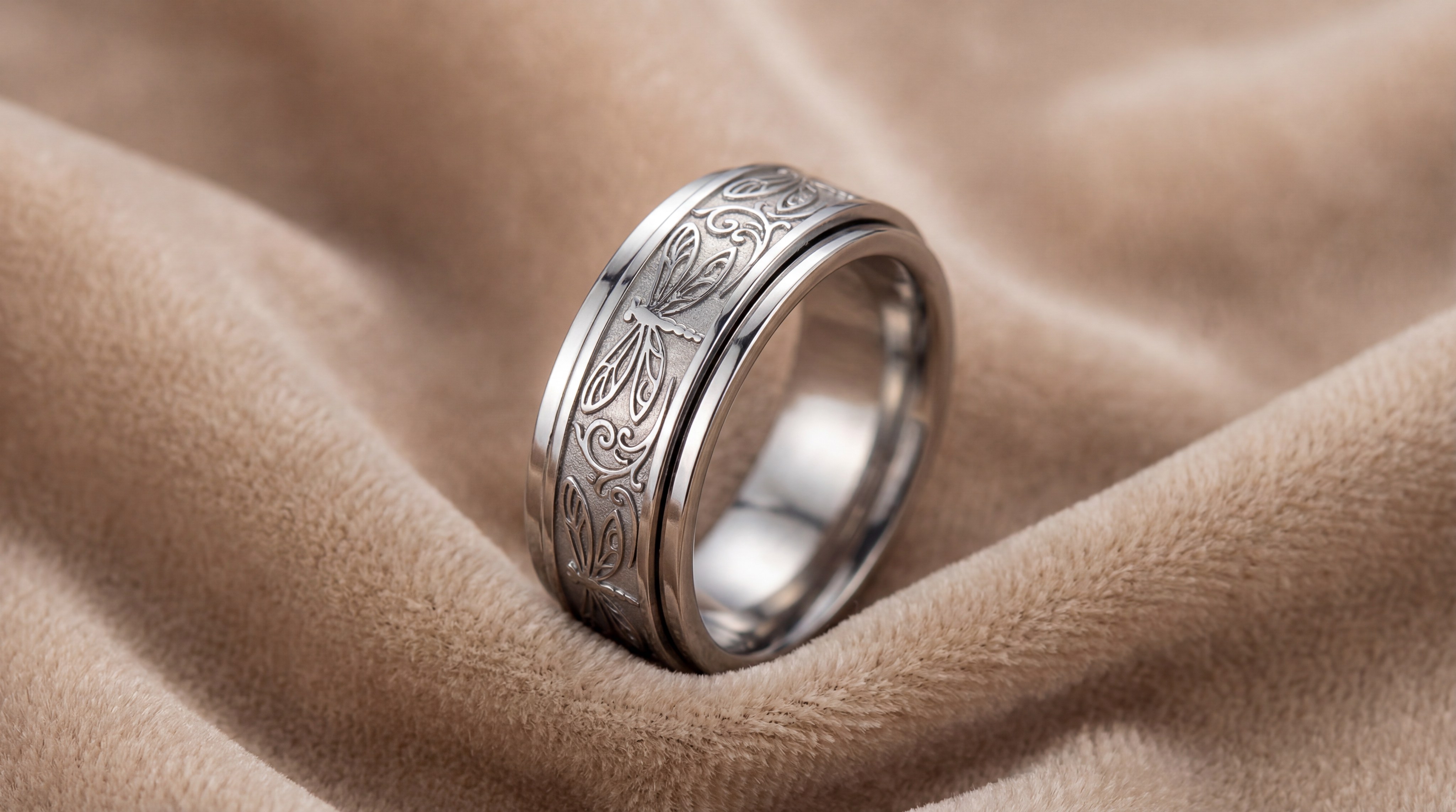 Dragonfly spinner ring product