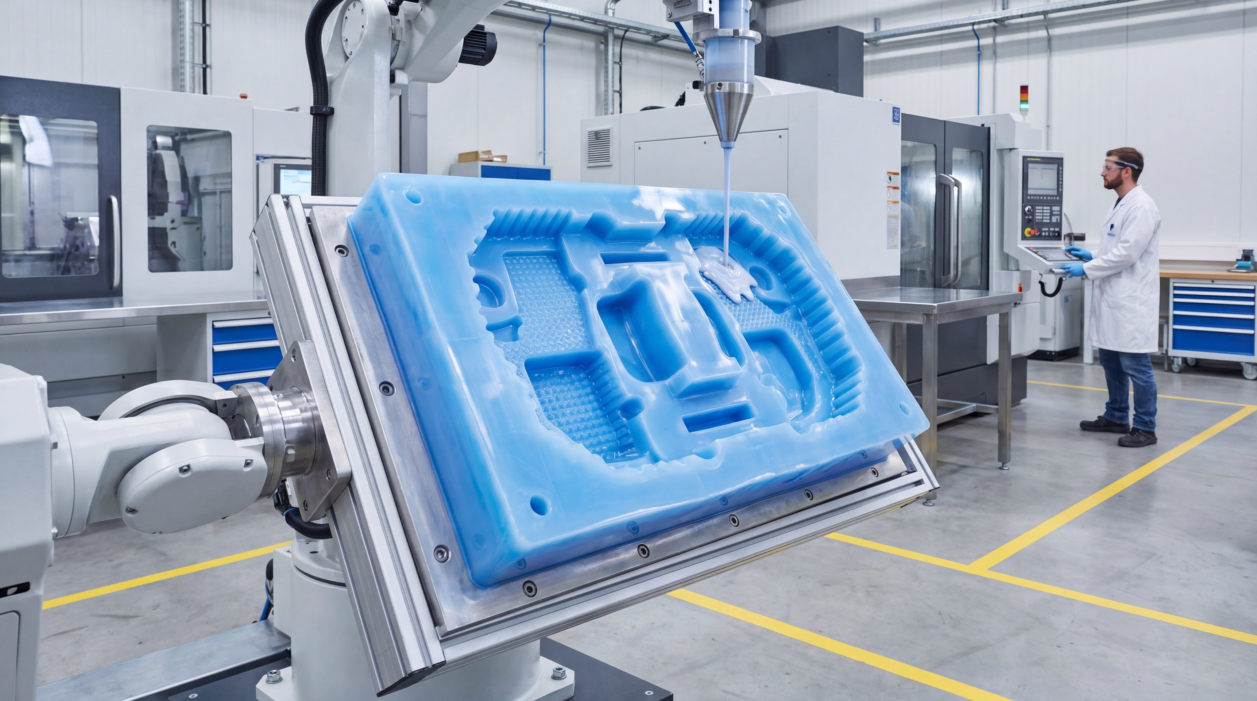 industrial silicone mold manufacturing