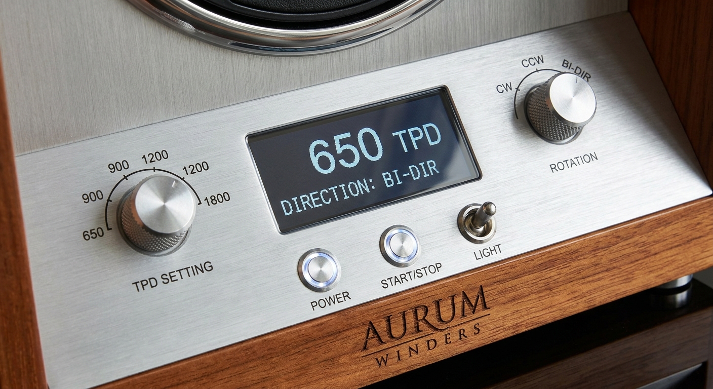 luxury_watch_winder_control_panel