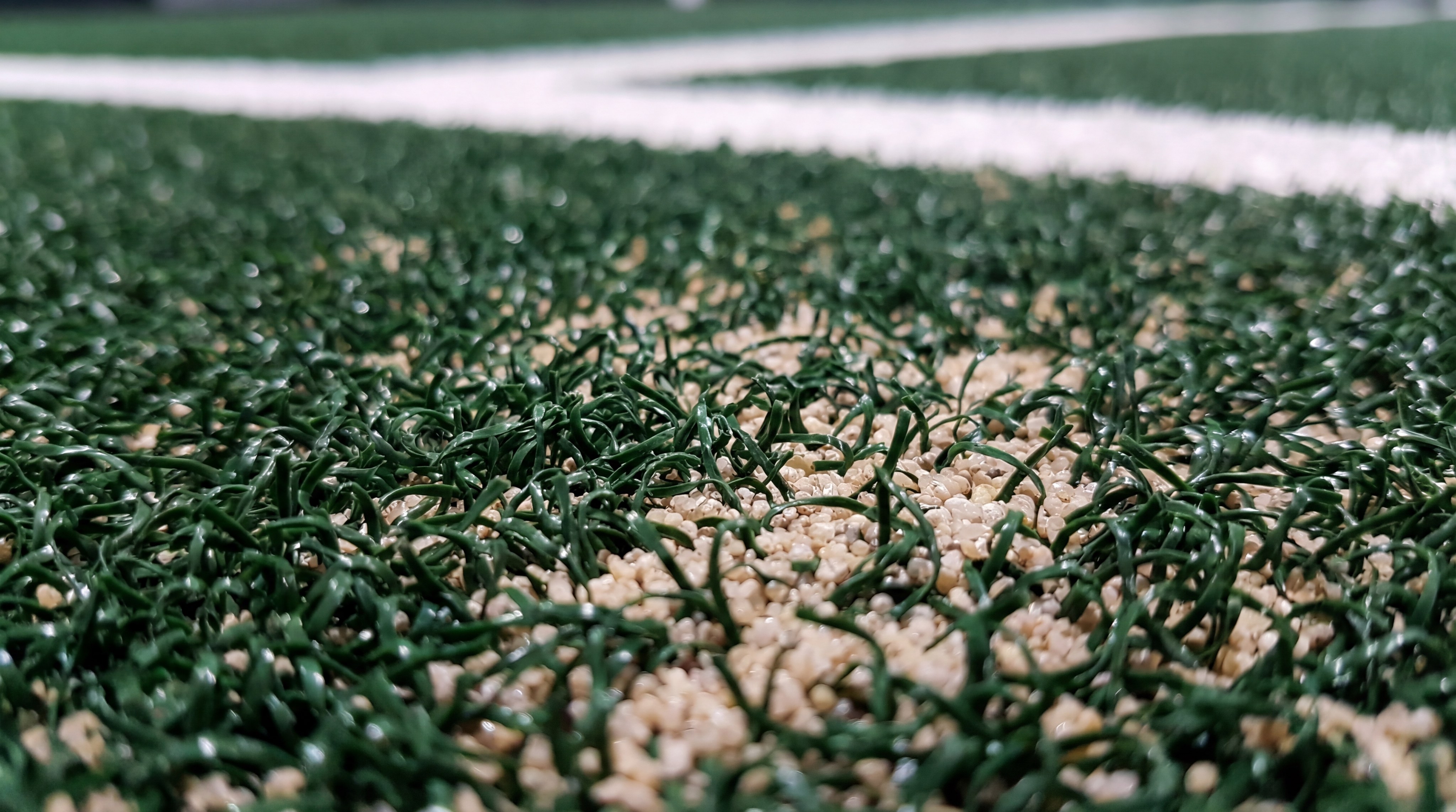 premium synthetic turf padel court