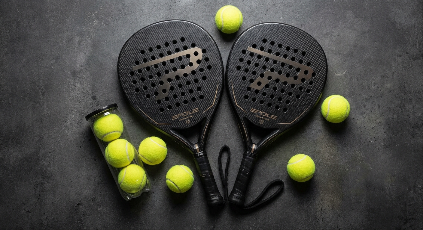 premium padel equipment flatlay index 5