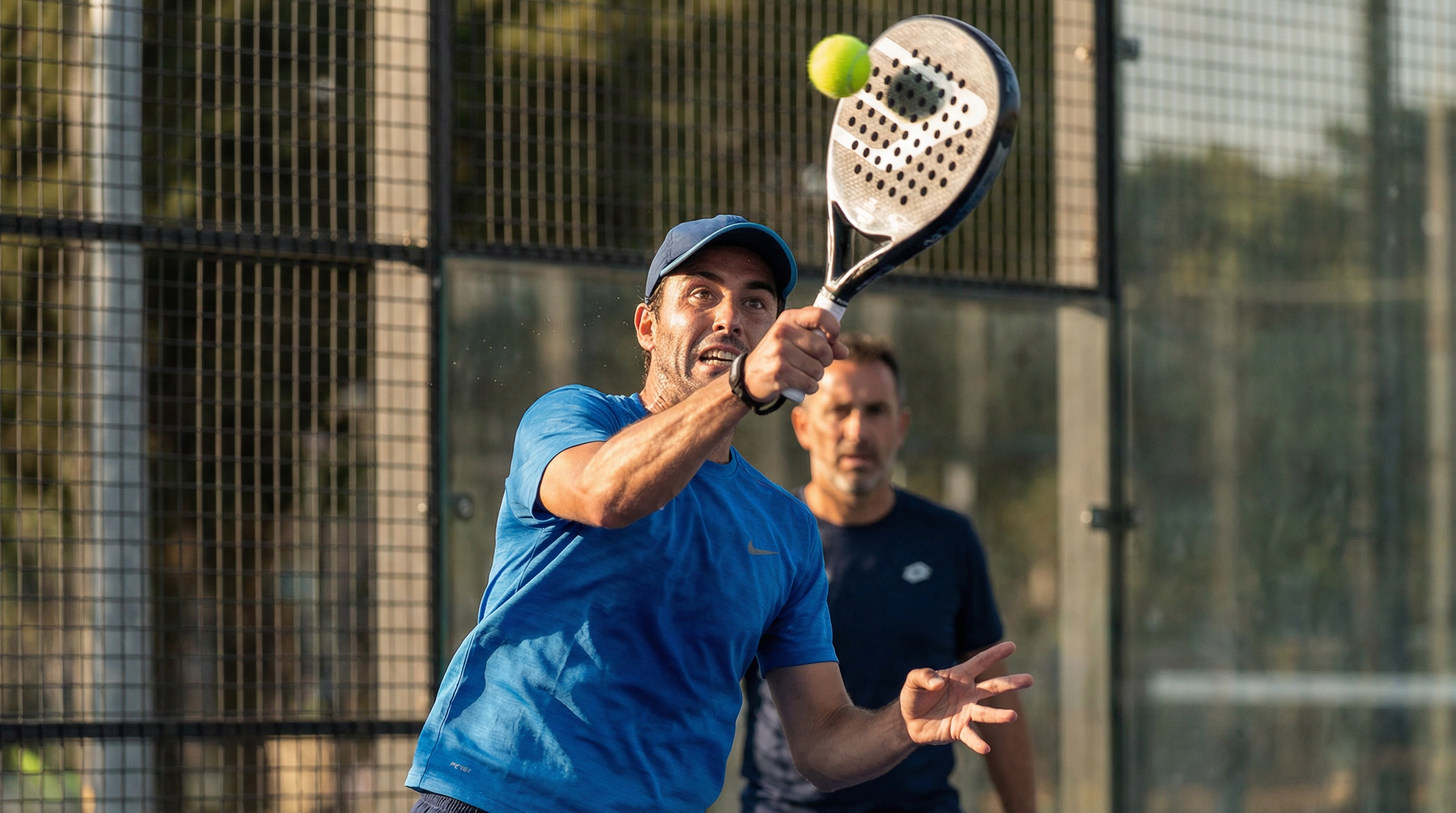 Bandeja shot technique training