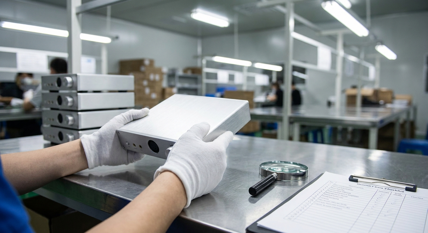 Professional Quality Control Inspection of Electronic Consumer Product