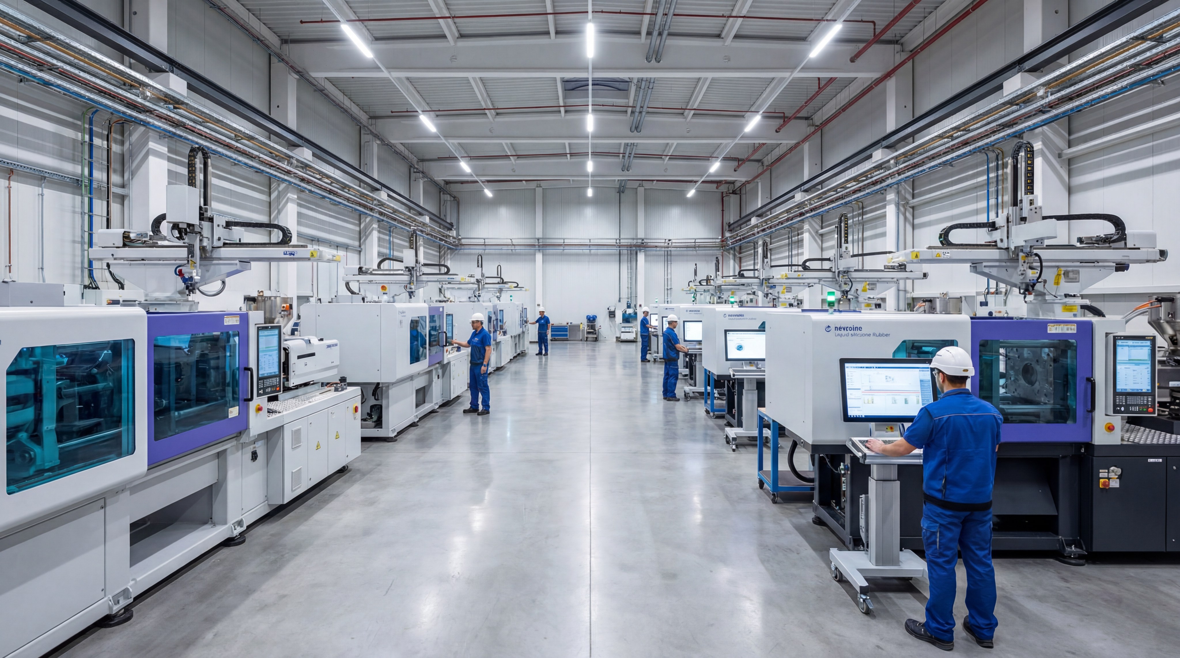 LSR injection molding facility