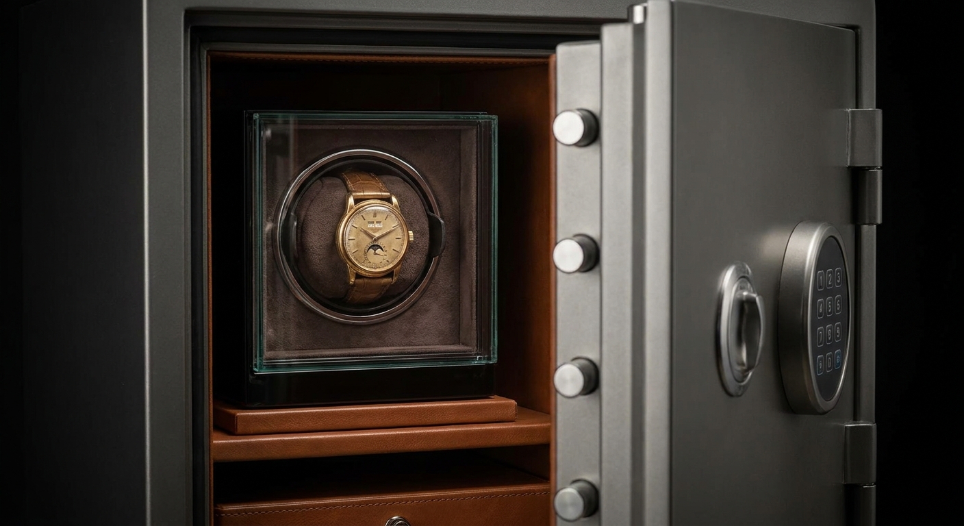 vintage_gold_watch_safe_display