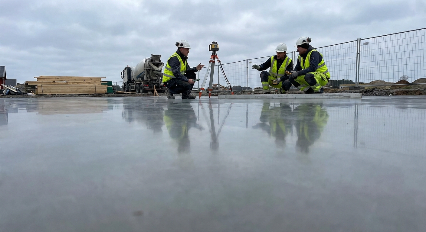 padel court foundation construction