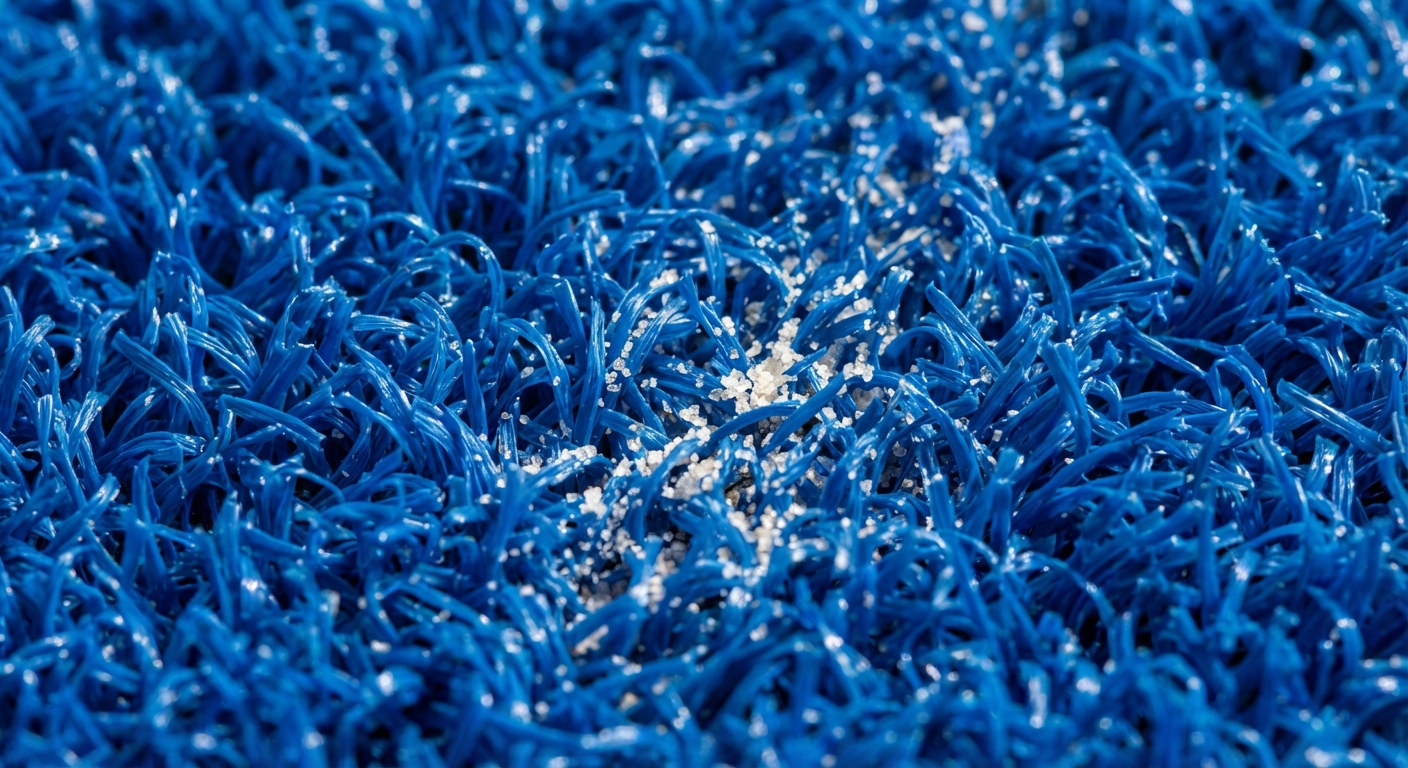professional padel turf close up