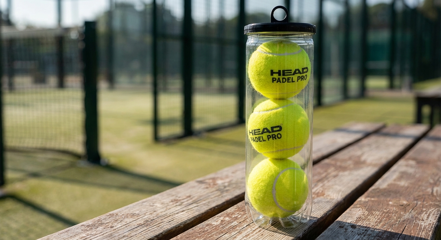 yellow padel balls storage tube