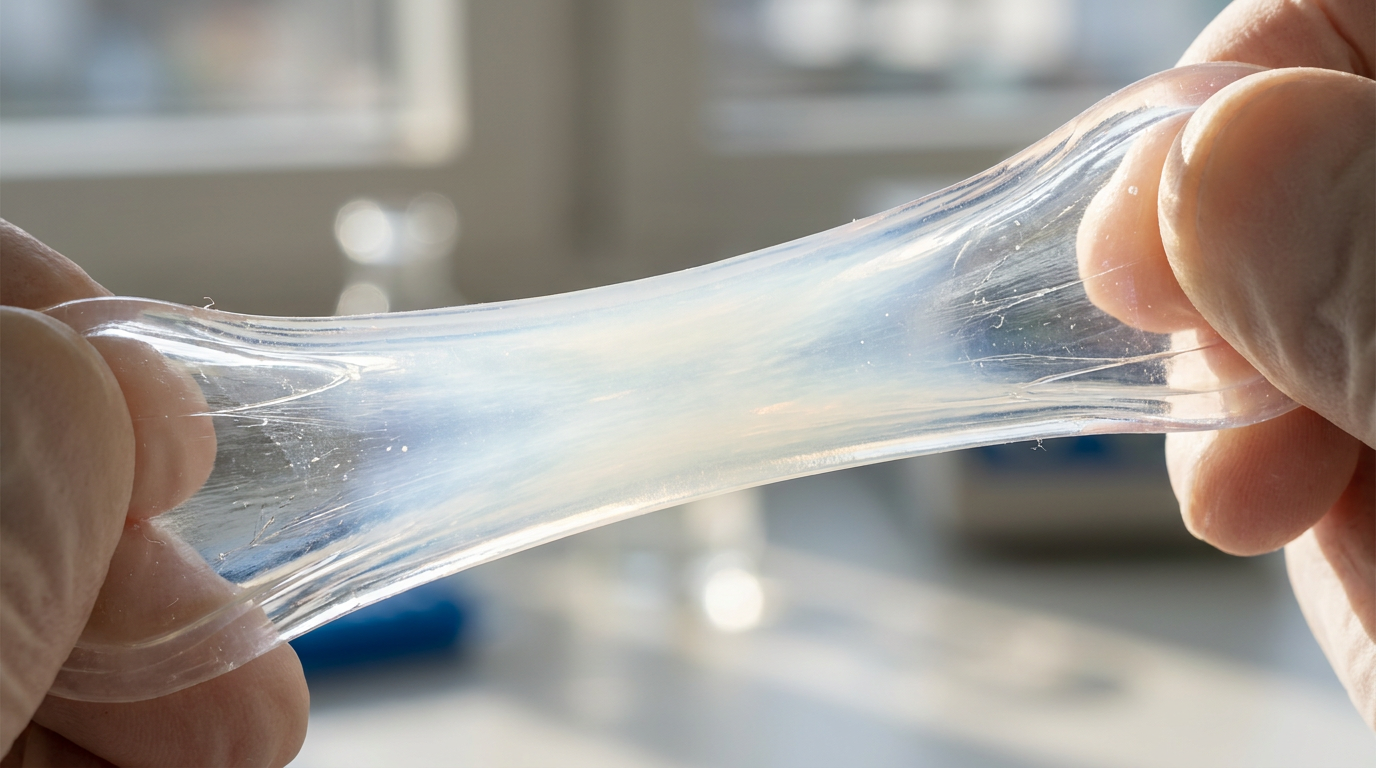 Translucent silicone macro refraction