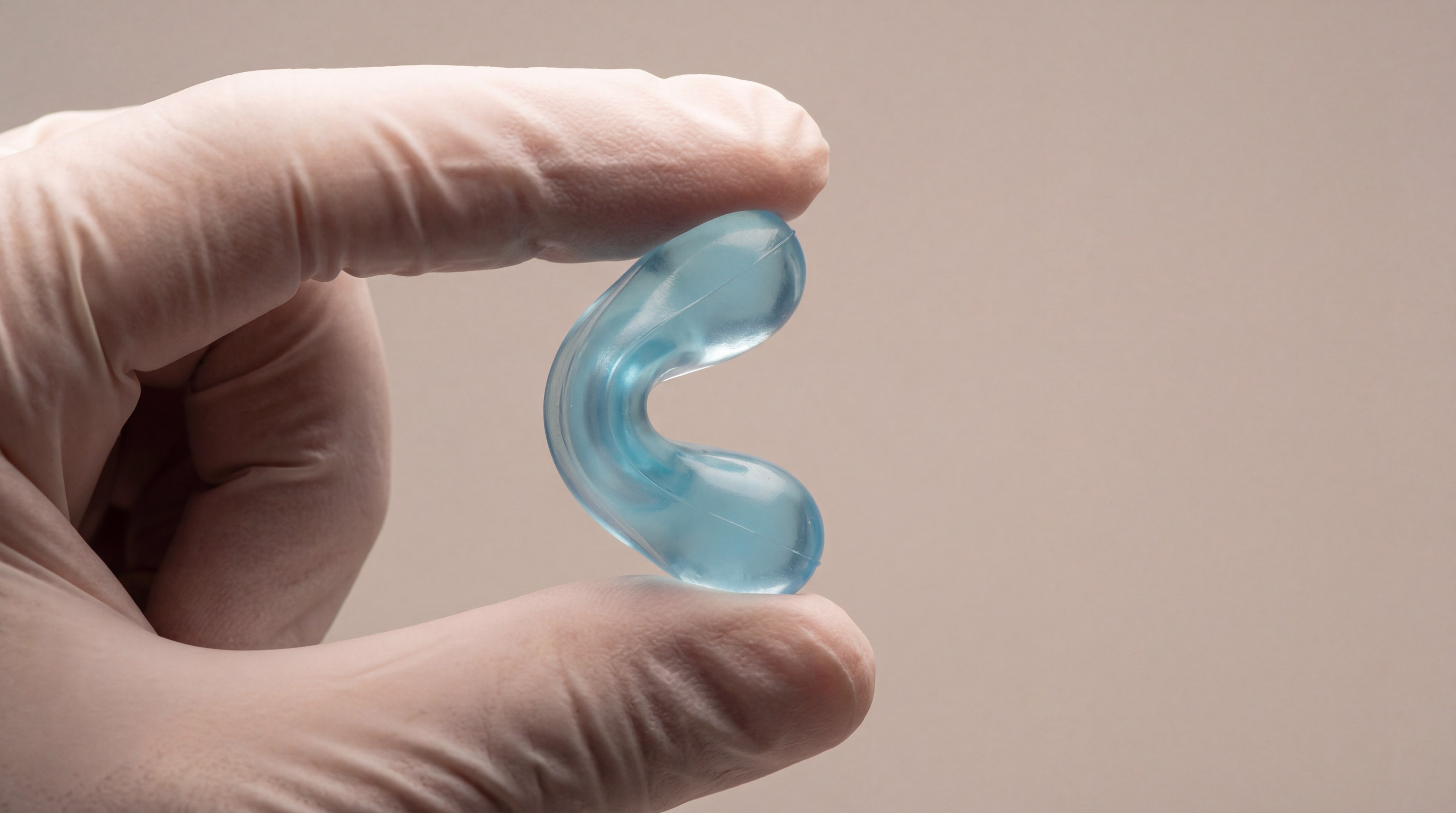 silicone product pinch test macro