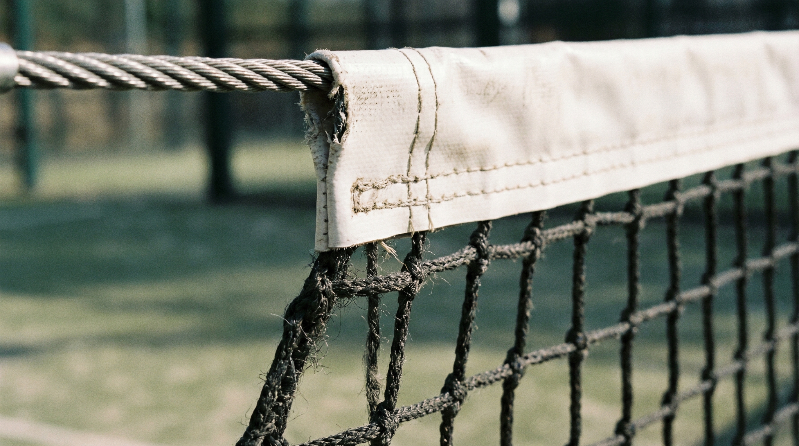 padel net close up durability