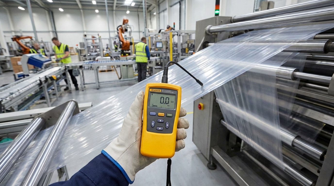 Static Field Meter Reading in Packaging Facility