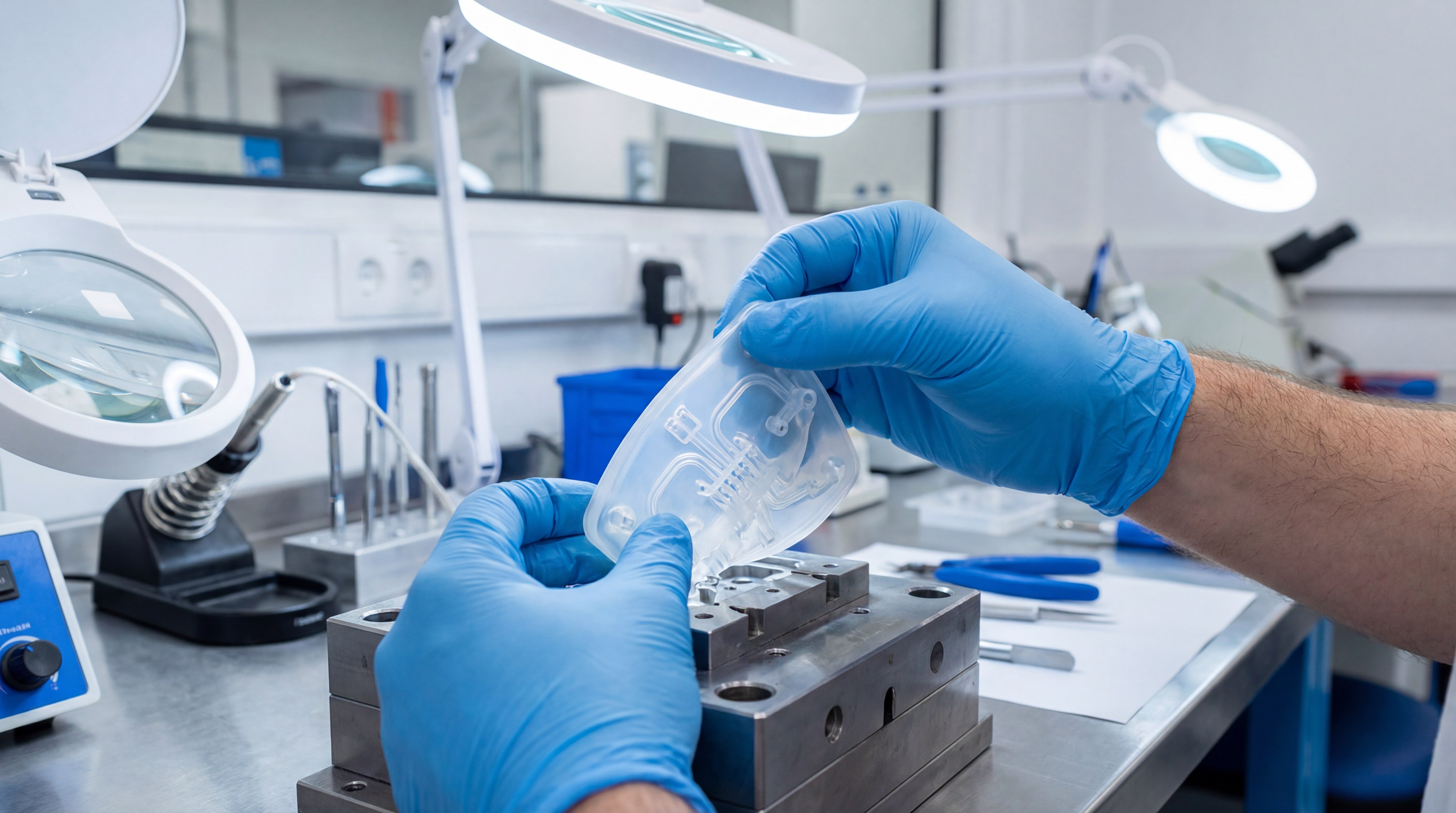 Silicone part demolding process