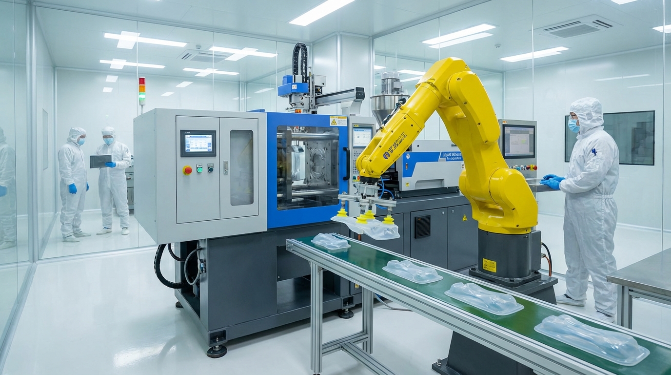 lsr injection molding cleanroom