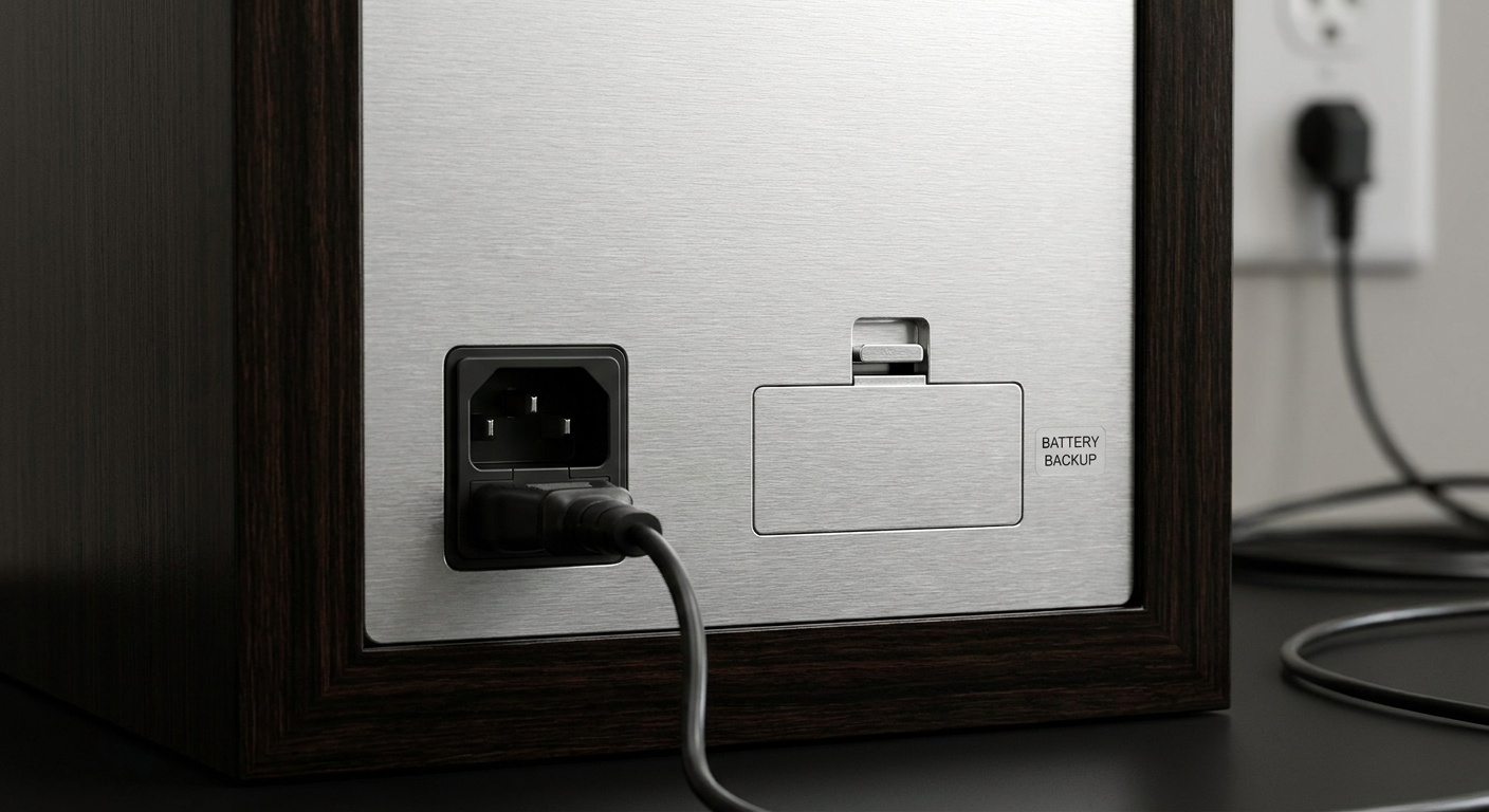 watch winder safe rear panel