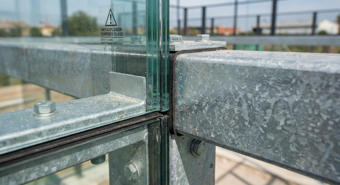 industrial padel court materials