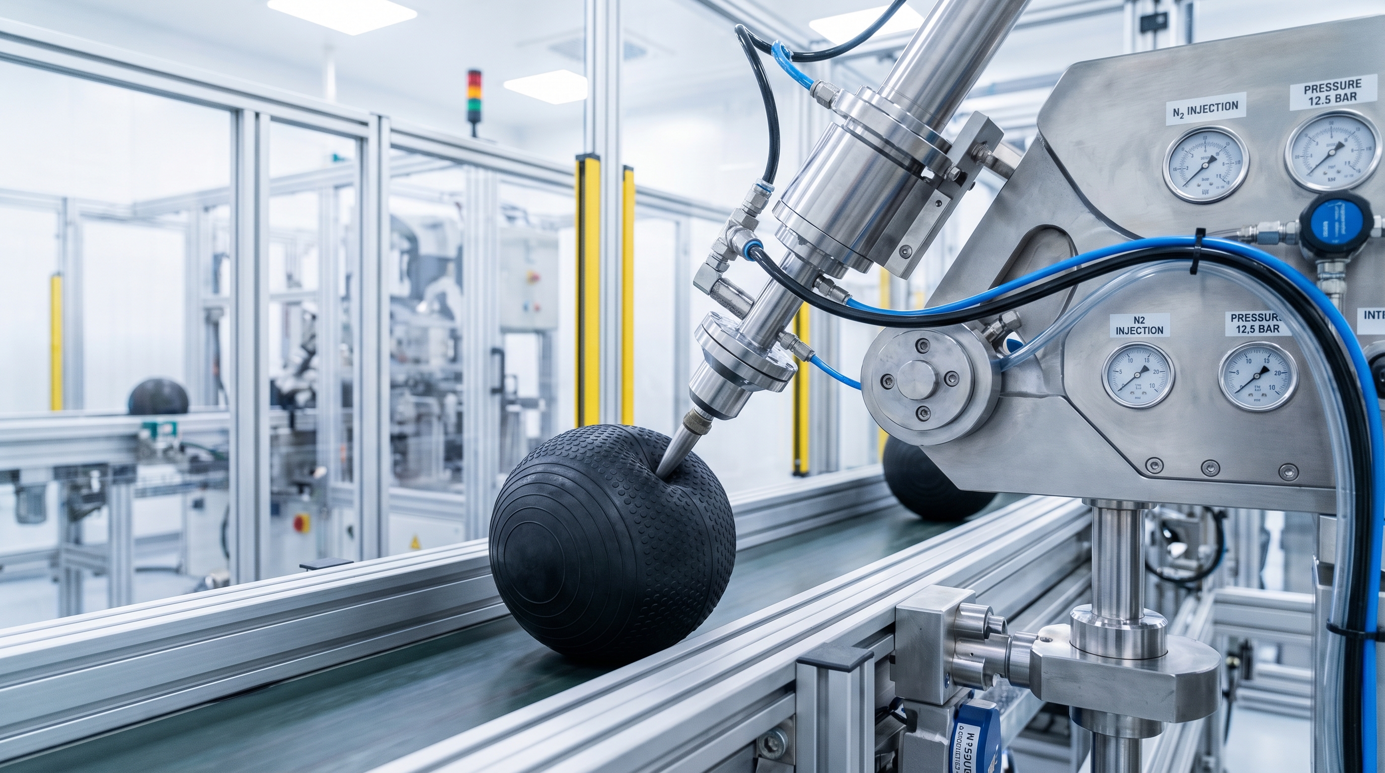 precision gas injection machinery