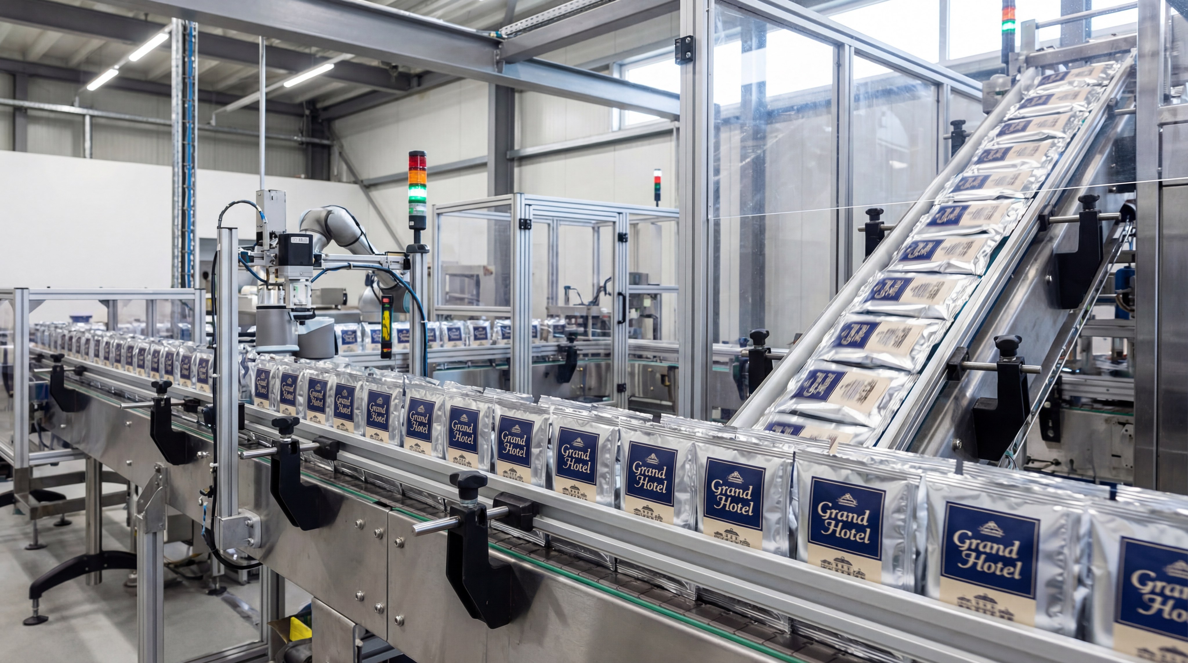 grand hotel coffee packaging automation