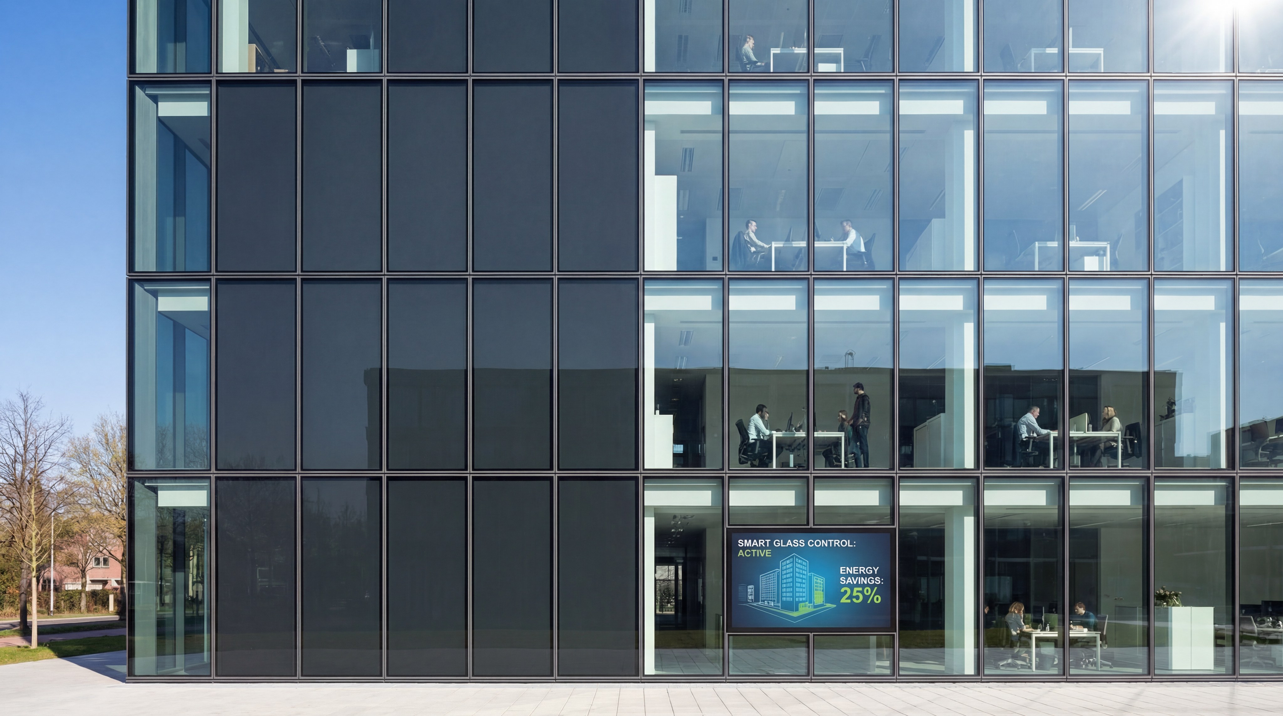 Electrochromic Smart Glass