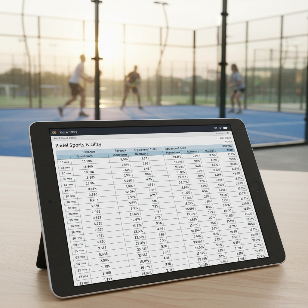 Financial ROI tablet