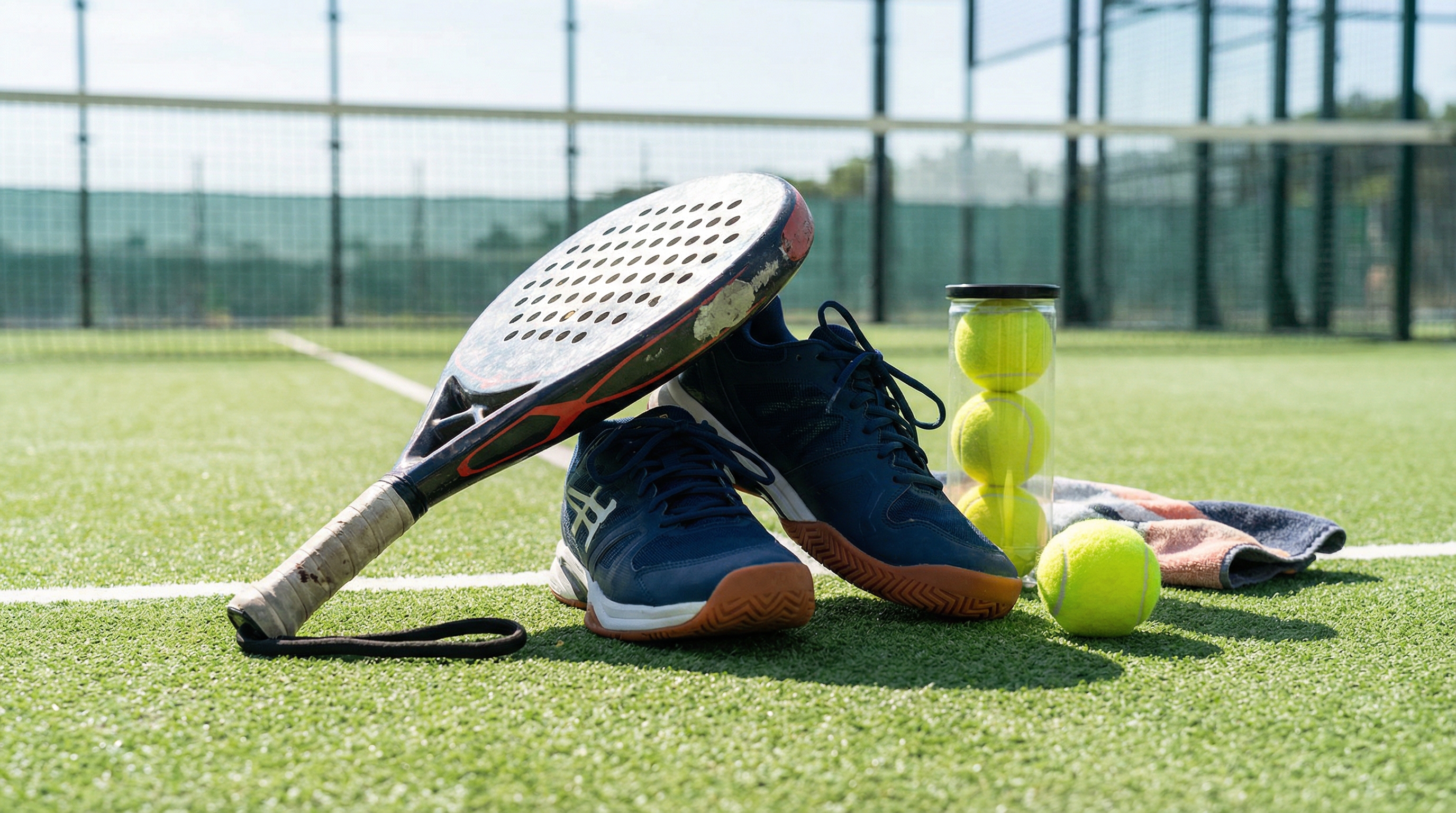 Essential gear for padel lessons