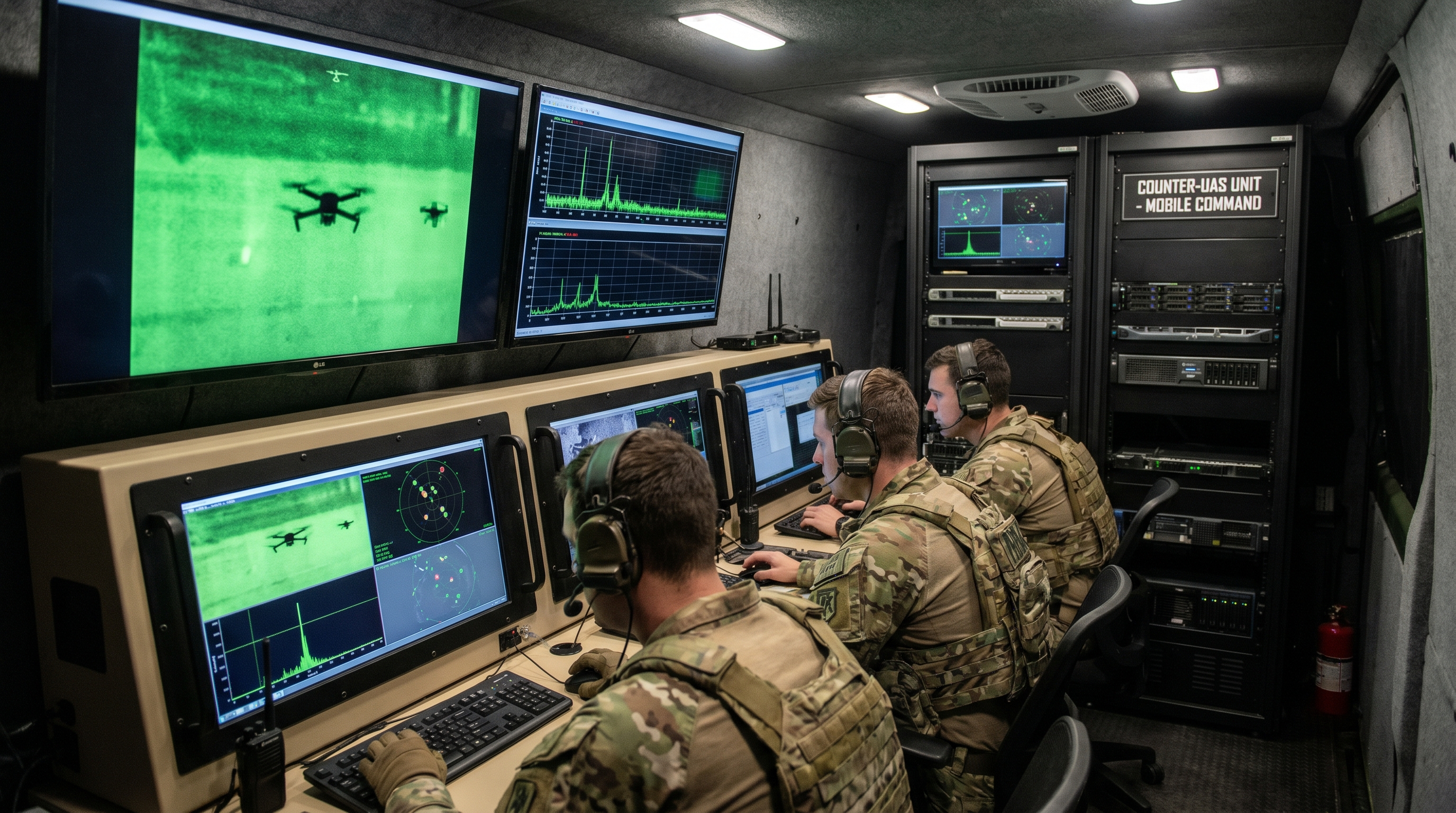 mobile counter uas command center
