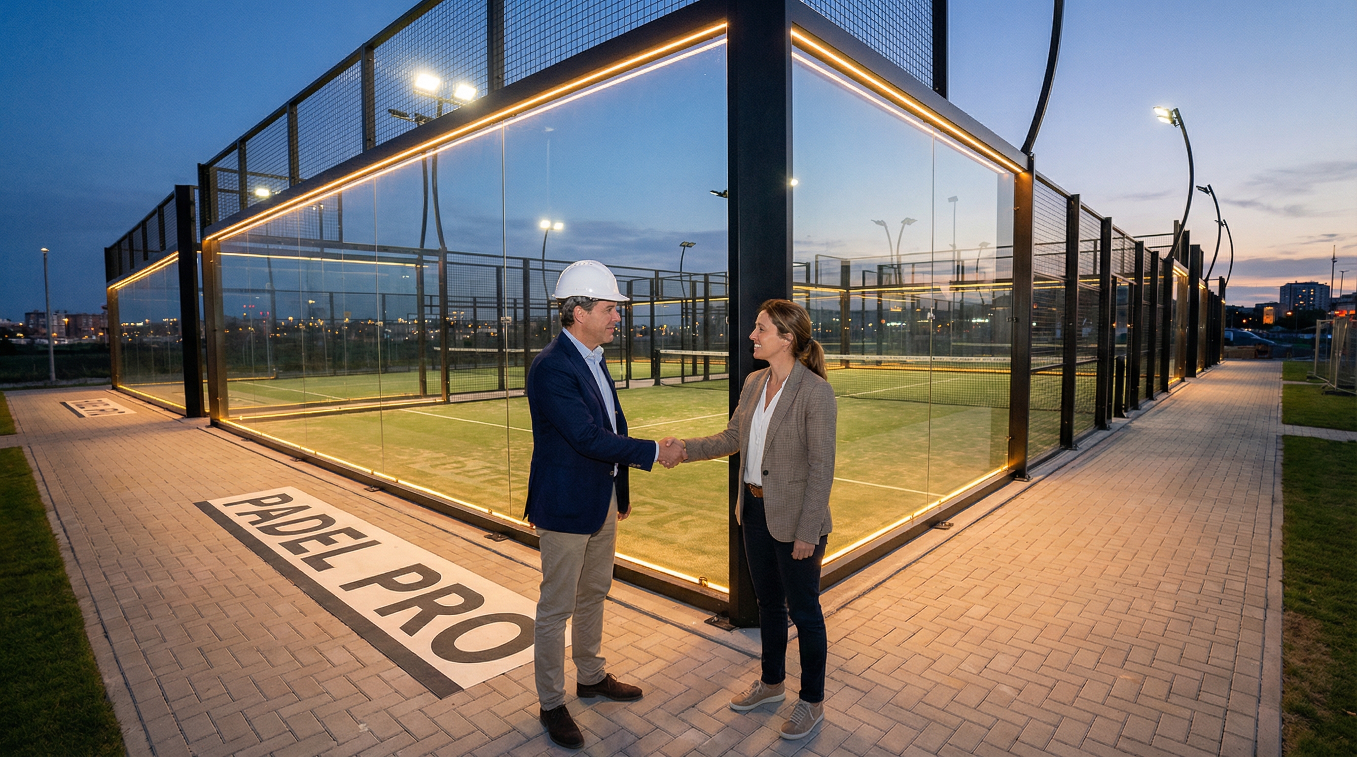 padel court facility consultant