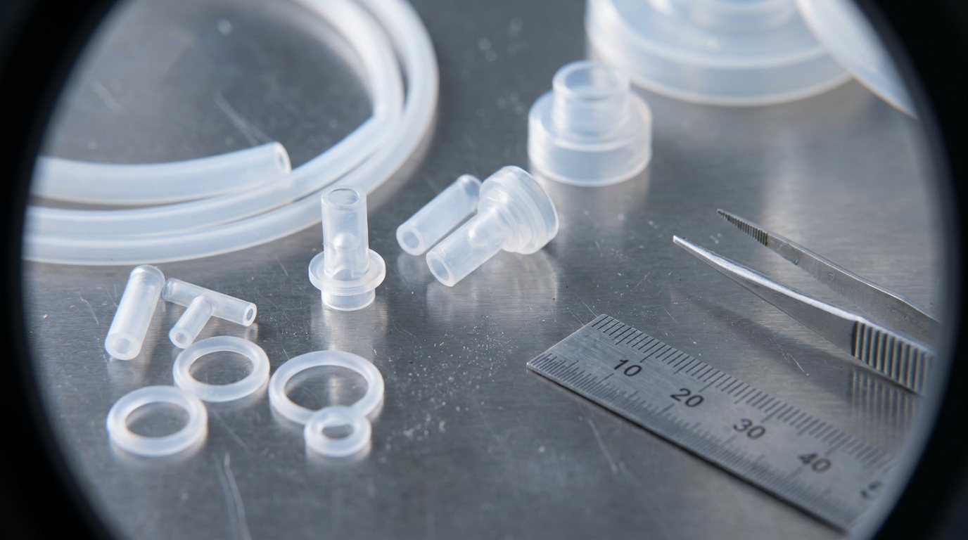 medical grade silicone parts