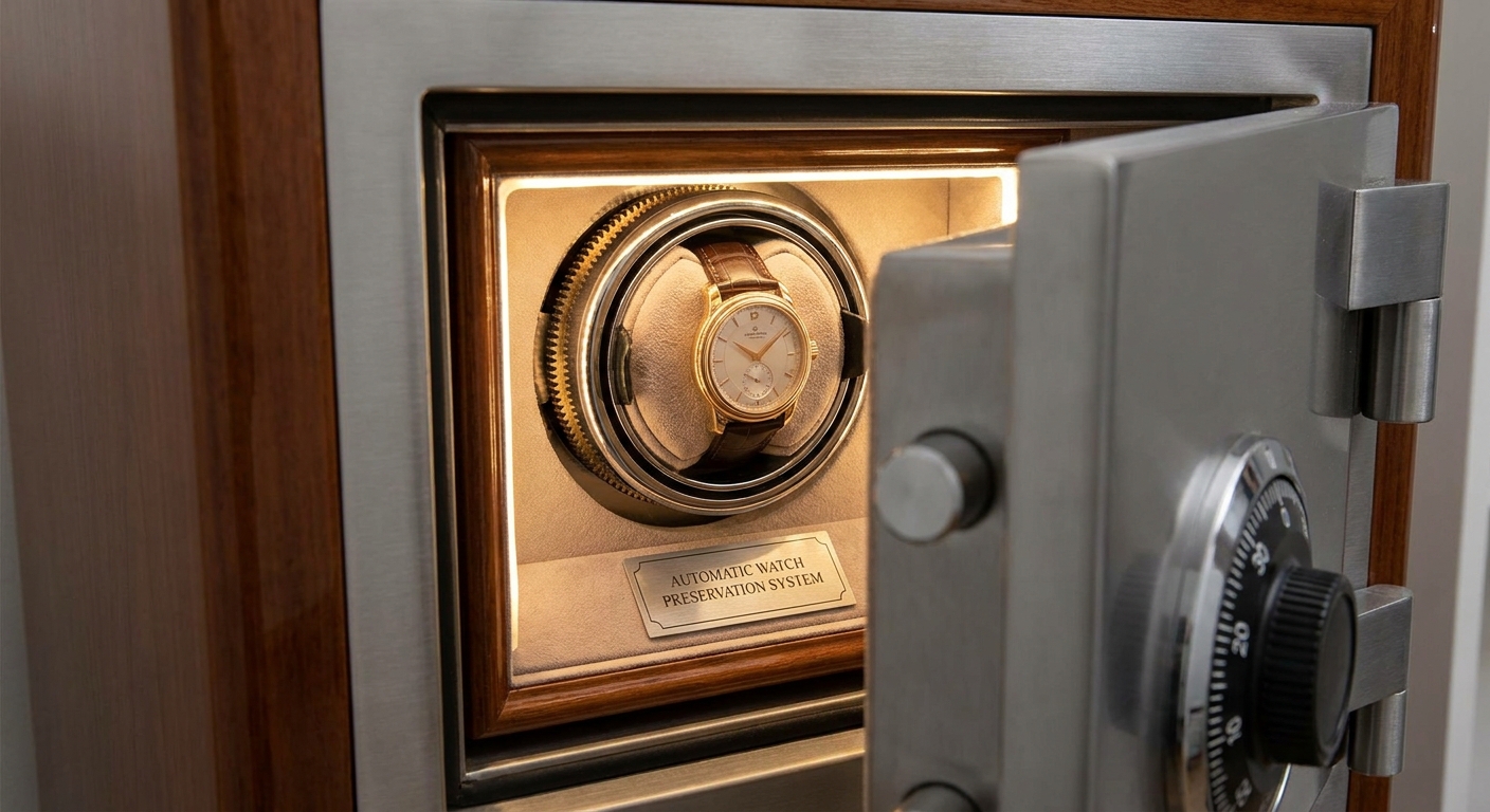 luxury watch safe preservation