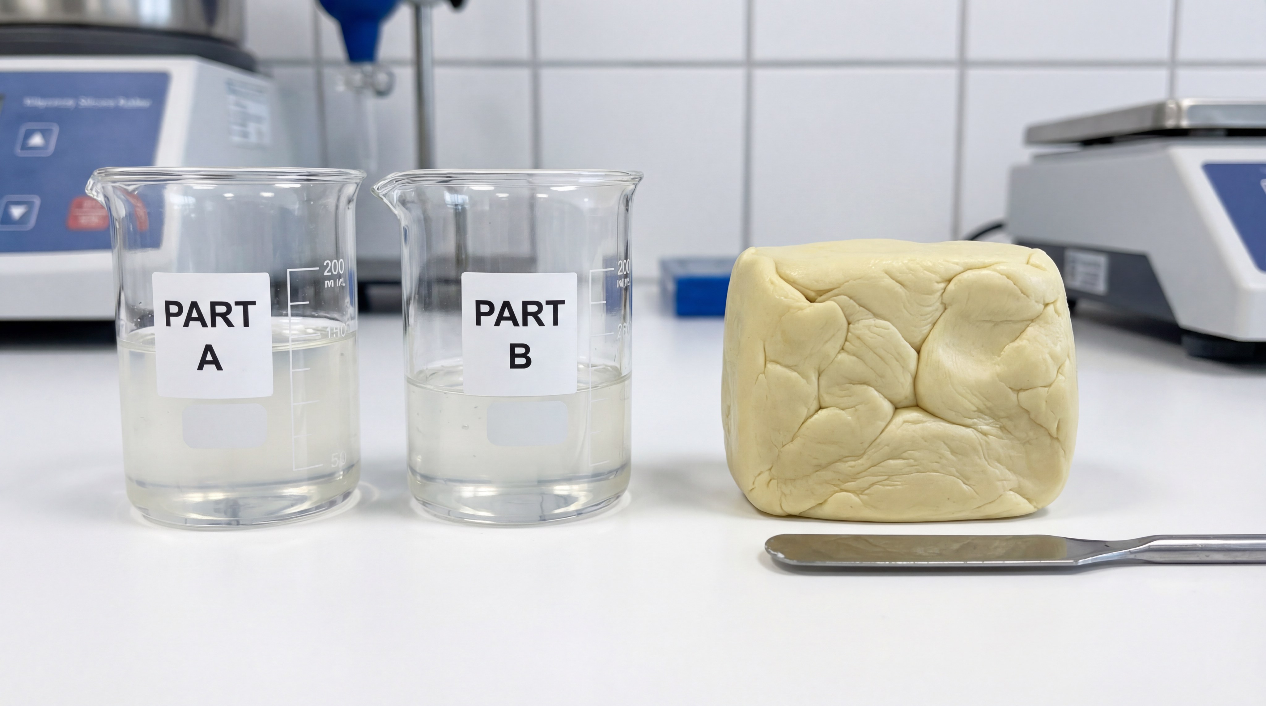 Silicone material comparison