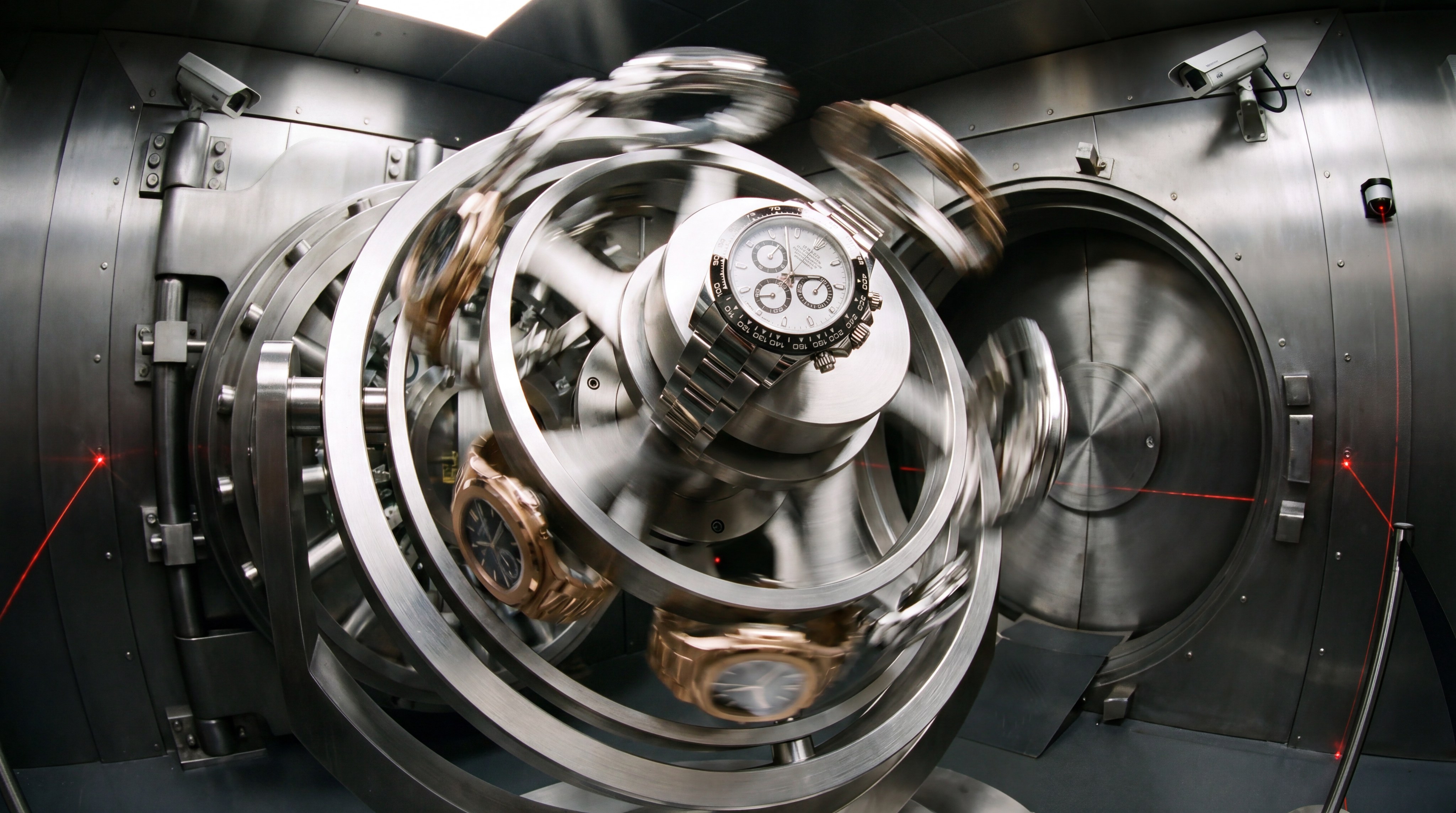 luxury watches vault rotation
