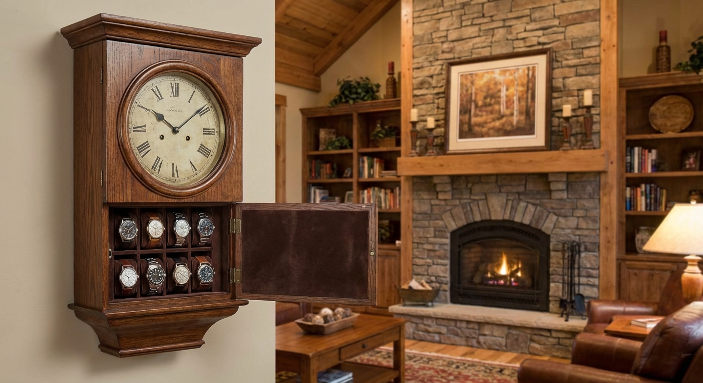 Household Item (Clock/Plant) image