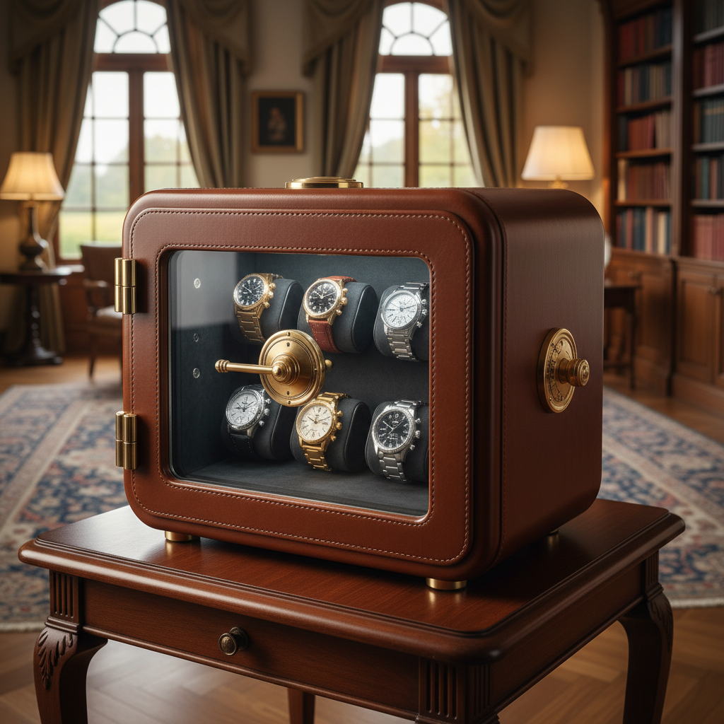 luxury brown safe watch winder index 0.jpeg