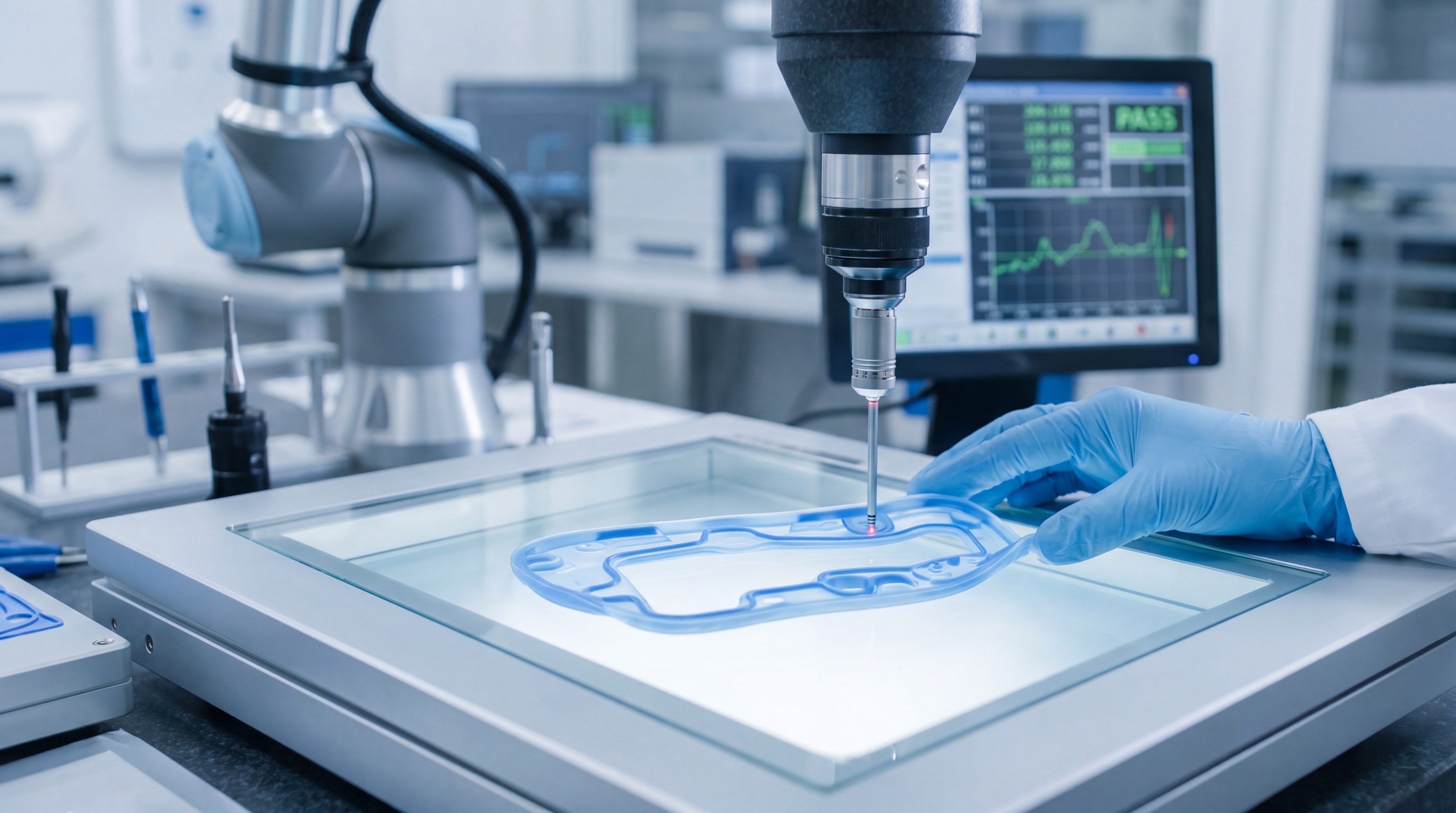 silicone gasket quality control inspection