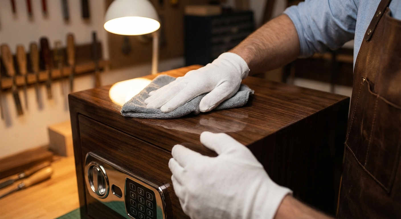 professional cleaning luxury safe finish