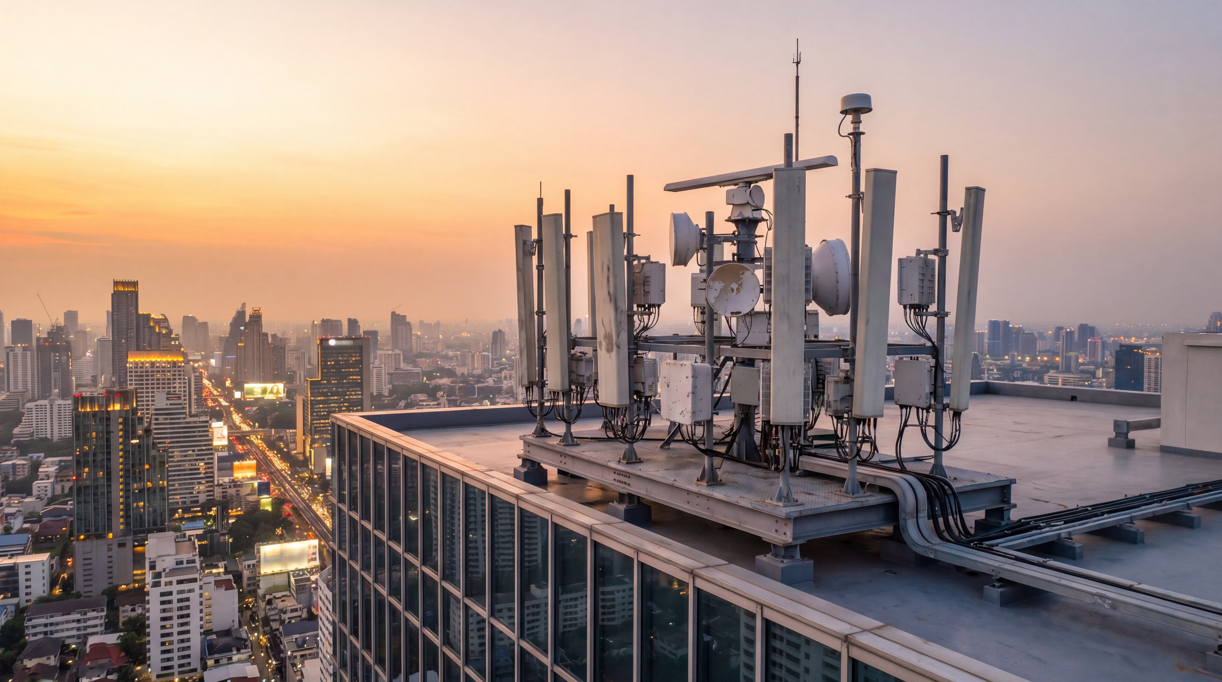 corporate rooftop drone defense system